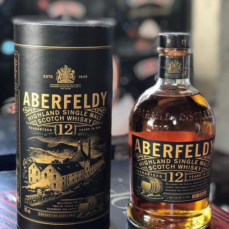 Aberfeldy Highland Single Malt Scotch Whisky